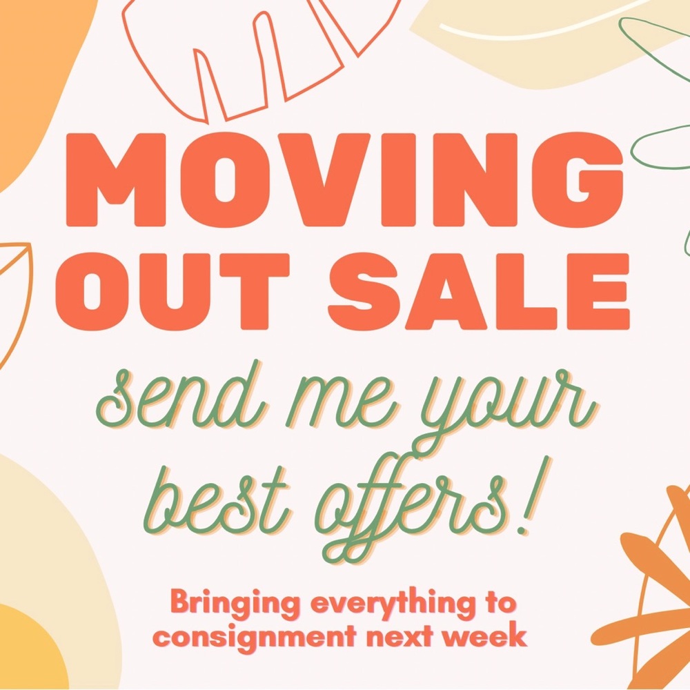 🛍️🛍️ Everything must go! 🛍️🛍️